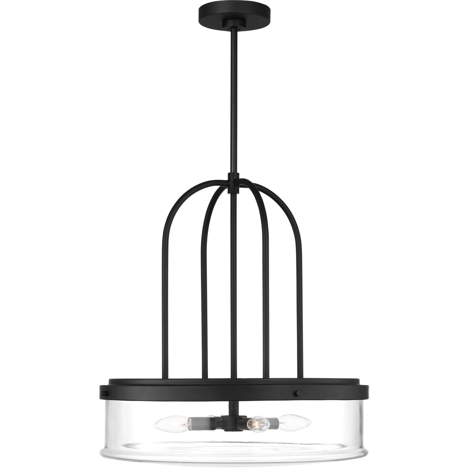 Anders Extra Large Pendant Brushed Nickel - Visual Comfort Ceiling Lights