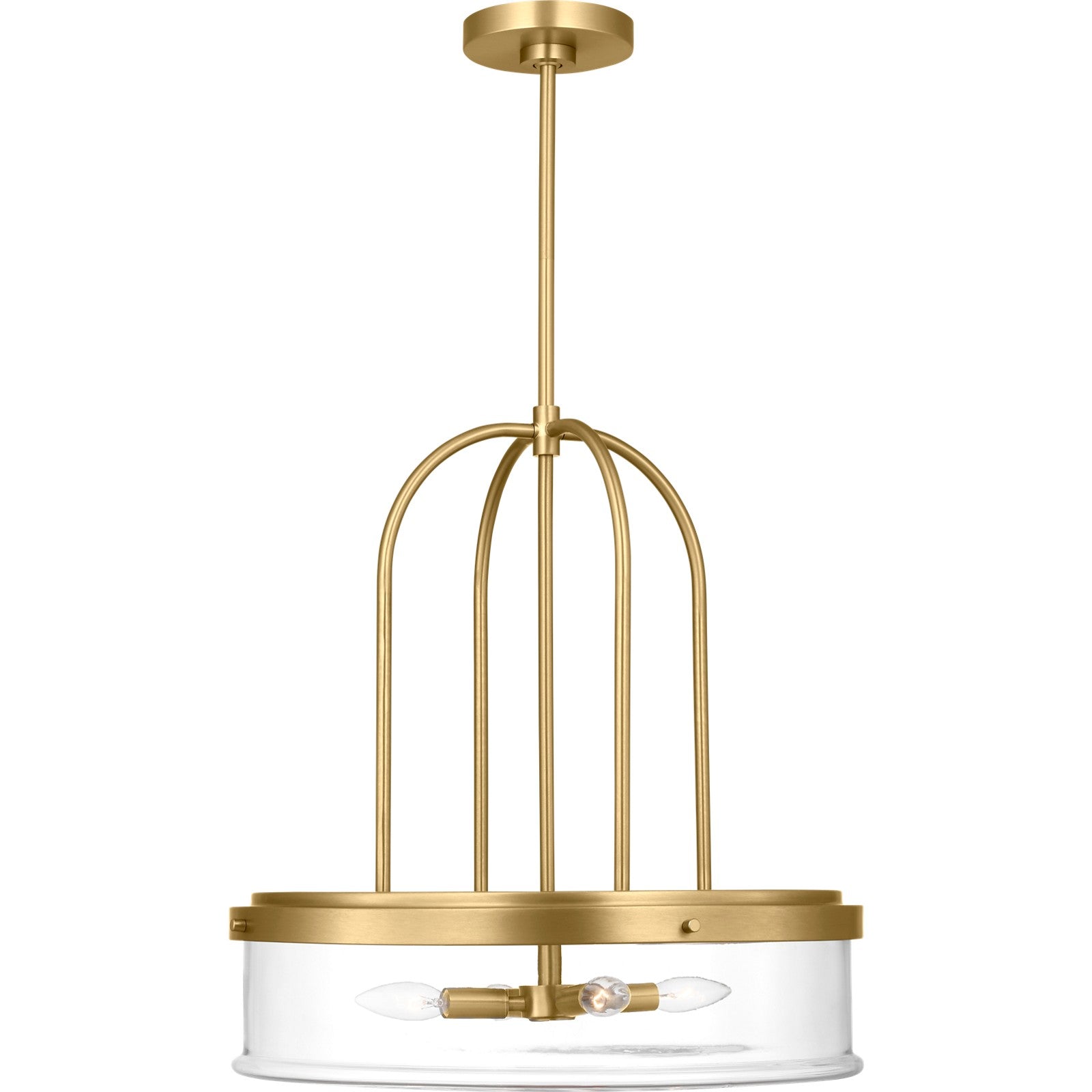 Anders Extra Large Pendant Brushed Nickel - Visual Comfort Ceiling Lights