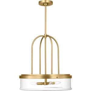 Anders Extra Large Pendant Brushed Nickel - Visual Comfort Ceiling Lights