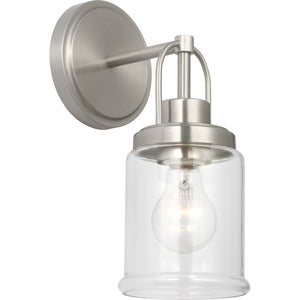Anders Small Vanity in Brushed Nickel - Visual Comfort Wall Lights