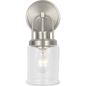 Anders Small Vanity in Brushed Nickel - Visual Comfort Wall Lights