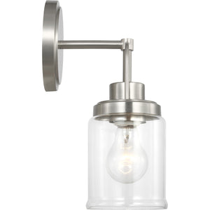 Anders Small Vanity in Brushed Nickel - Visual Comfort Wall Lights