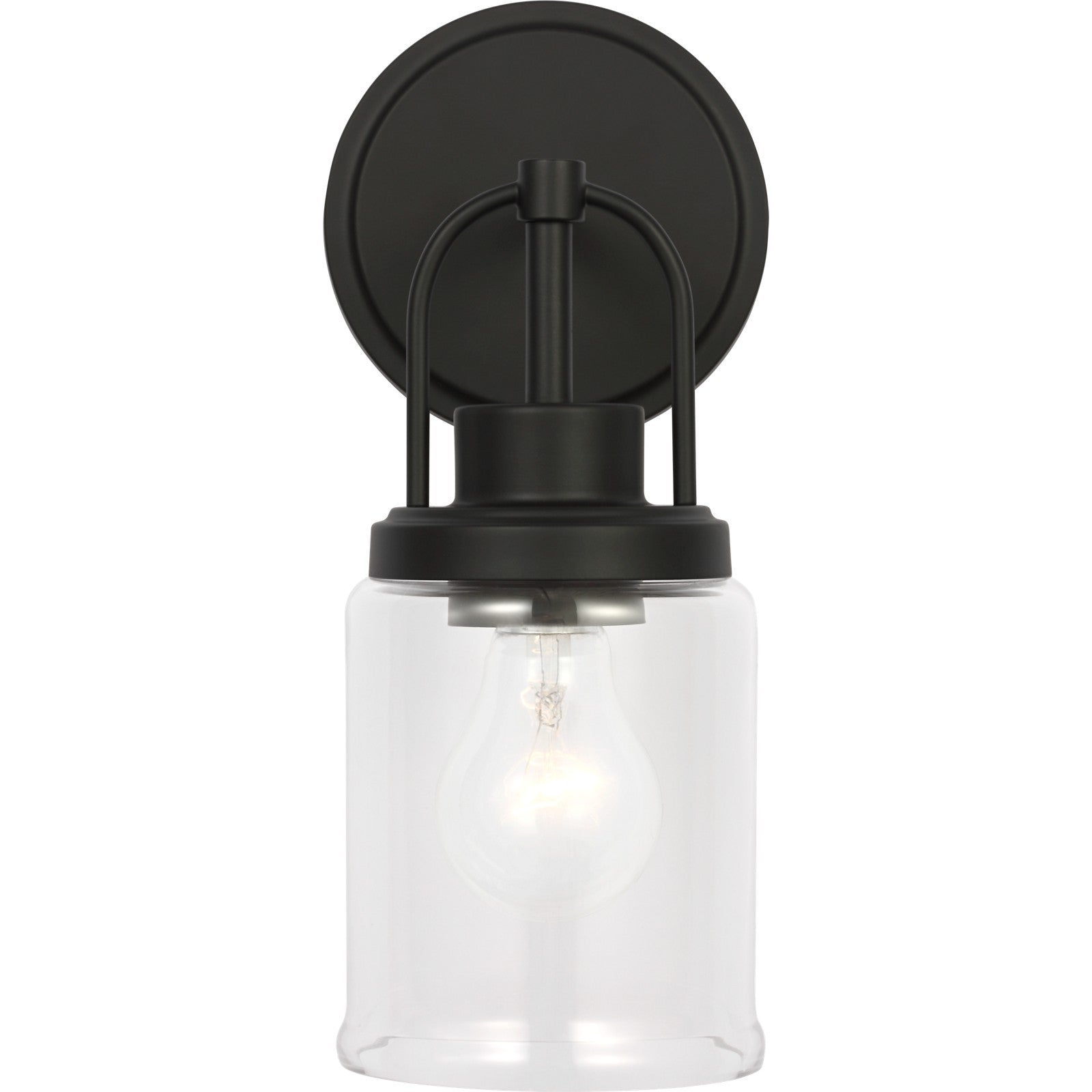 Anders Small Vanity in Brushed Nickel - Visual Comfort Wall Lights