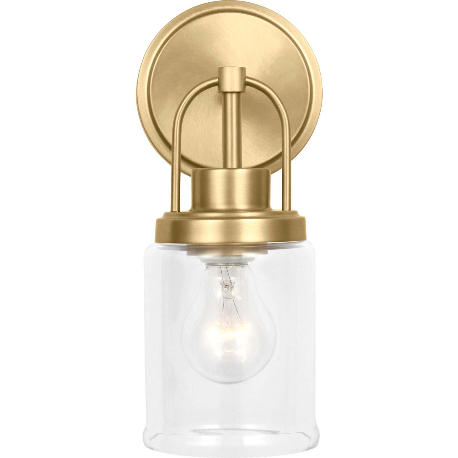 Anders Small Vanity in Brushed Nickel - Visual Comfort Wall Lights