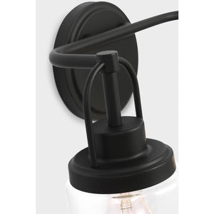 Anders Medium Vanity in Brushed Nickel - Visual Comfort Wall Lights