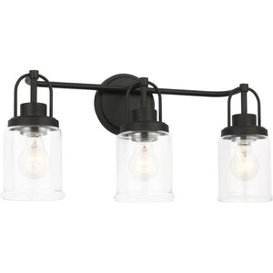 Anders Large Vanity in Midnight Black - Visual Comfort Wall Lights