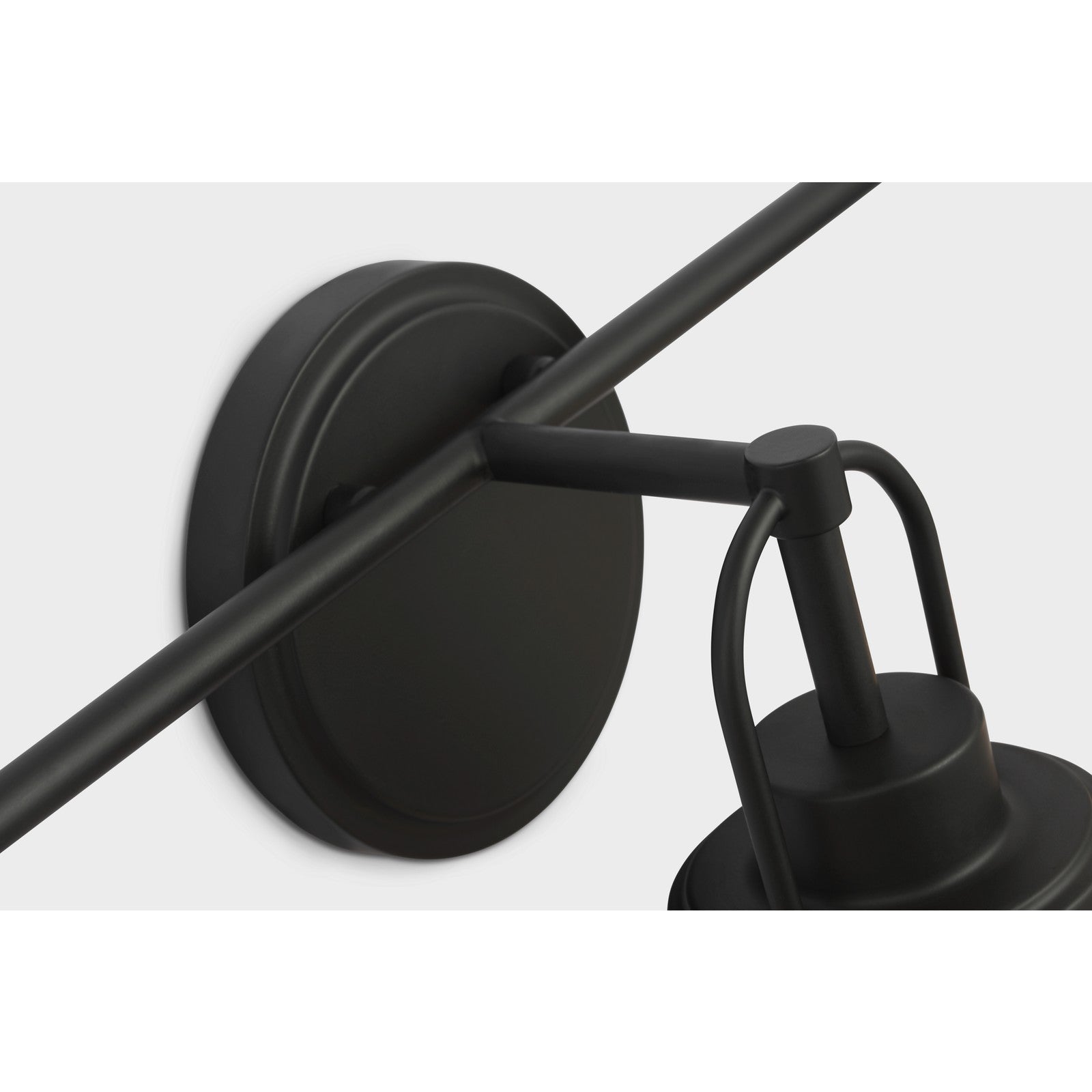Anders Large Vanity in Midnight Black - Visual Comfort Wall Lights