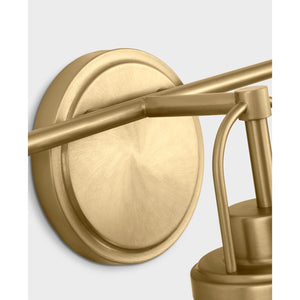 Anders Large Vanity in Midnight Black - Visual Comfort Wall Lights