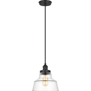 Baskin Chimney Pendant in Painted Aged Brass / Dark Weathered Zinc - Visual Comfort Ceiling Lights