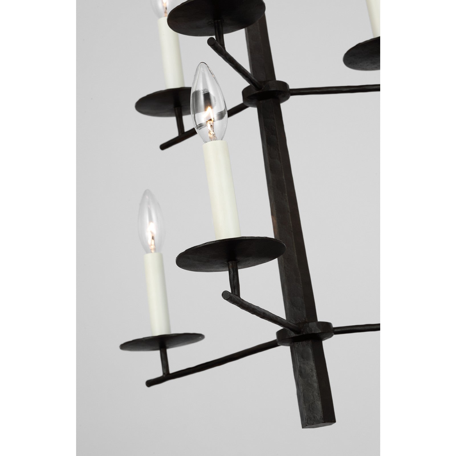 Arnav Small  Two-Tier Entry  Chandelier - Visual Comfort Ceiling Lights