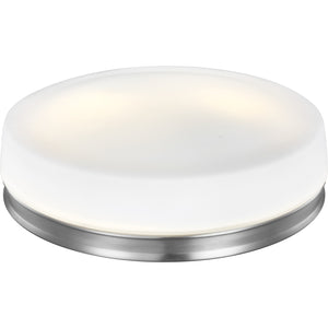 Issen Flush Mount Satin Nickel - Visual Comfort Ceiling Lights