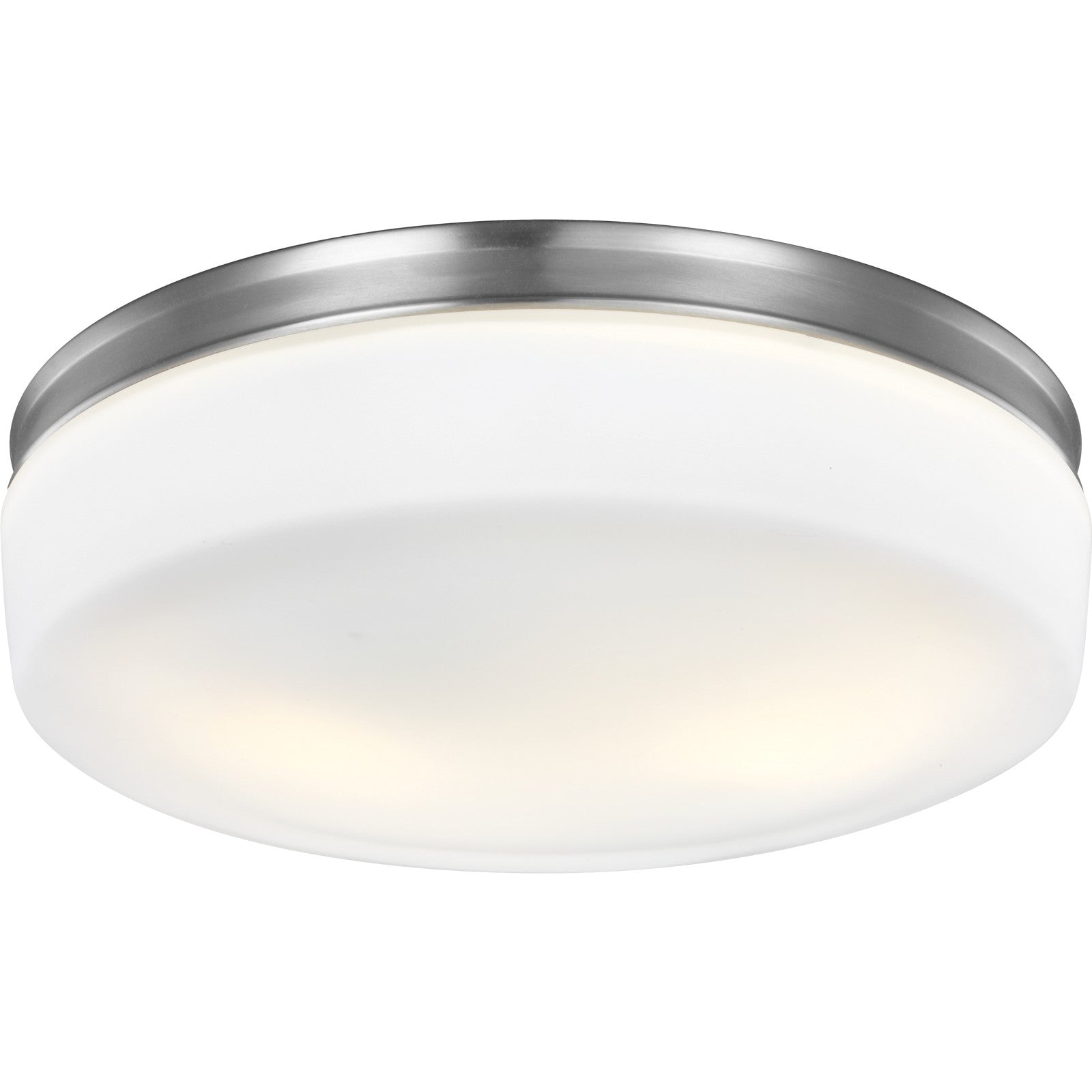 Issen Flush Mount Satin Nickel - Visual Comfort Ceiling Lights