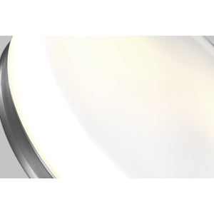 Issen Flush Mount Satin Nickel - Visual Comfort Ceiling Lights