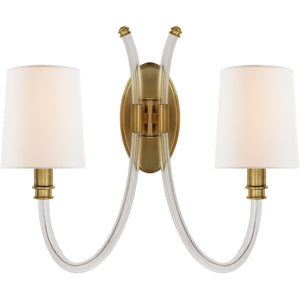 Clarice Double Sconce - Visual Comfort Wall Lights
