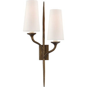 Iberia Double Left Sconce - Visual Comfort Wall Lights