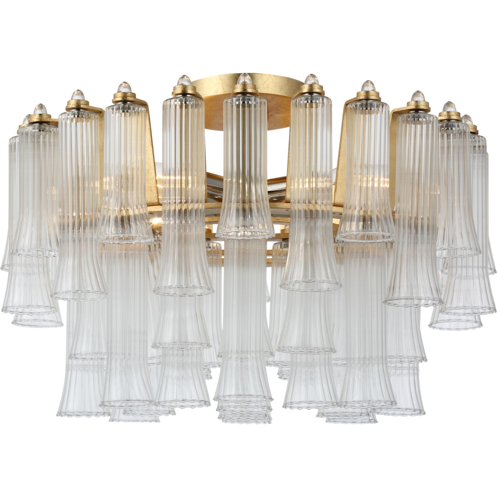 Lorelei 18" Semi-Flush Mount - Visual Comfort Ceiling Lights