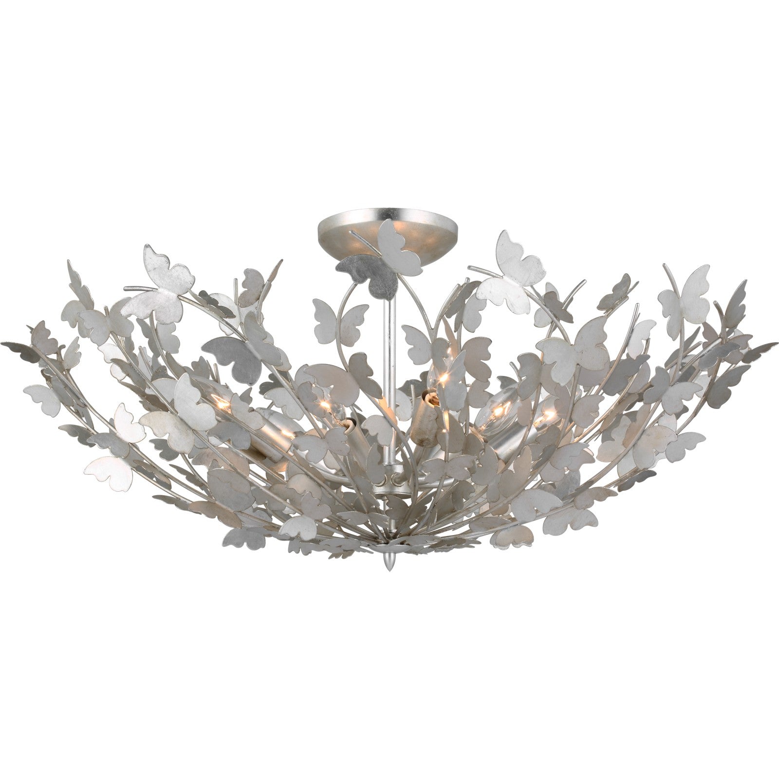Farfalle Large Semi-Flush Mount - Visual Comfort Ceiling Lights