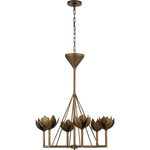 Alberto Small Single Tier Chandelier - Visual Comfort Ceiling Lights
