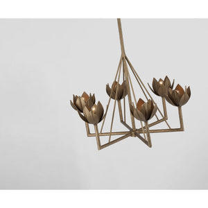 Alberto Small Single Tier Chandelier - Visual Comfort Ceiling Lights