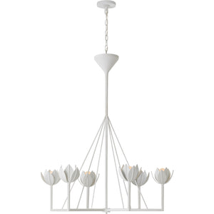 Alberto Large Single Tier Chandelier - Visual Comfort Ceiling Lights