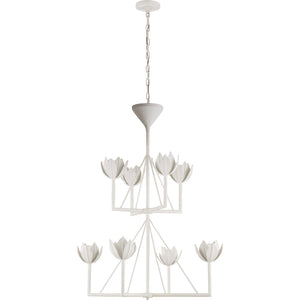 Alberto Medium Two Tier Chandelier - Visual Comfort Ceiling Lights