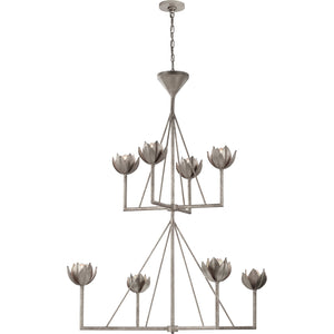 Alberto Large Two Tier Chandelier - Visual Comfort Ceiling Lights