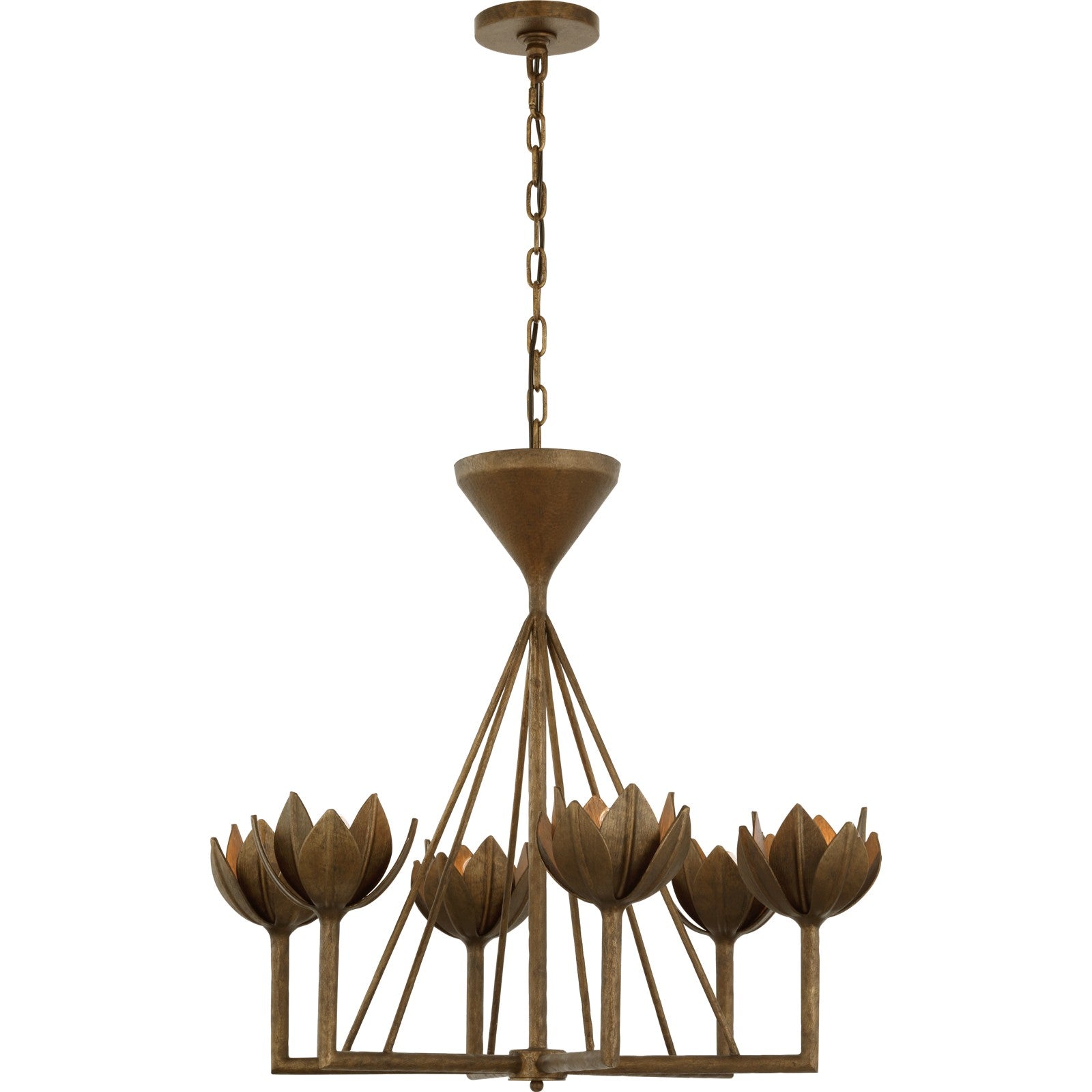 Alberto Small Low Ceiling Chandelier - Visual Comfort Ceiling Lights