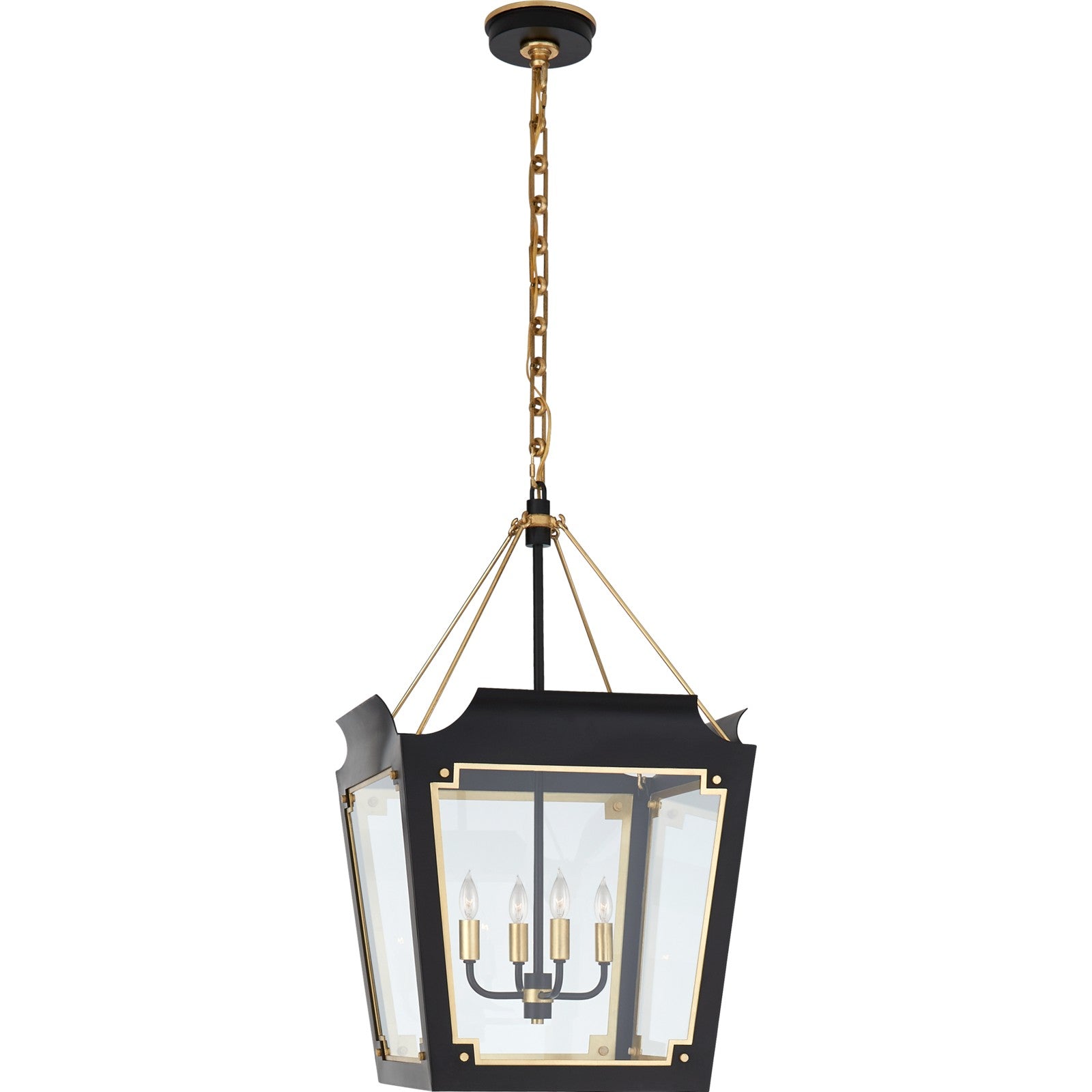 Caddo Medium Lantern - Visual Comfort Ceiling Lights