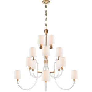 Clarice Large Chandelier - Visual Comfort Ceiling Lights