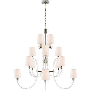 Clarice Large Chandelier - Visual Comfort Ceiling Lights