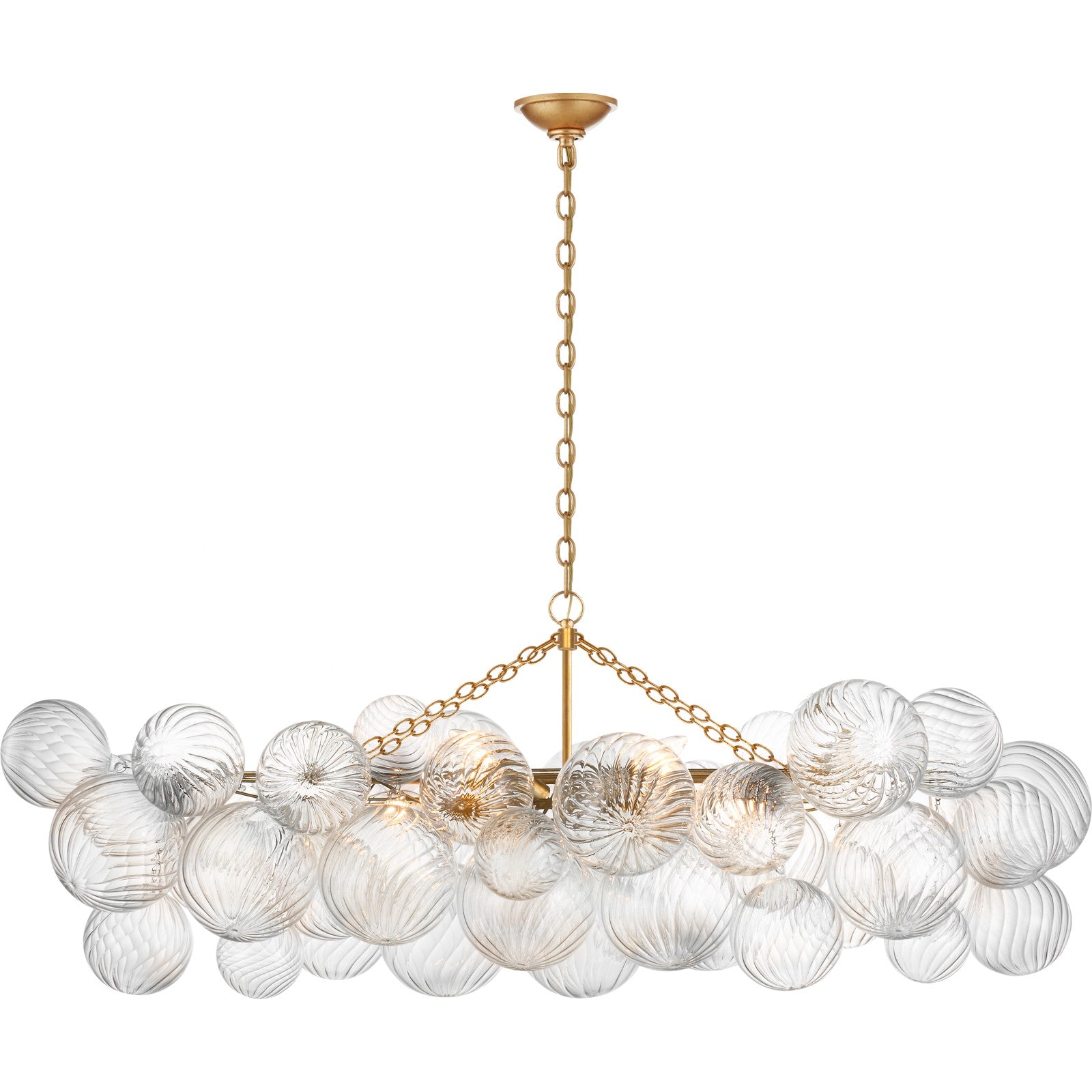 Talia Medium Linear Chandelier - Visual Comfort Ceiling Lights