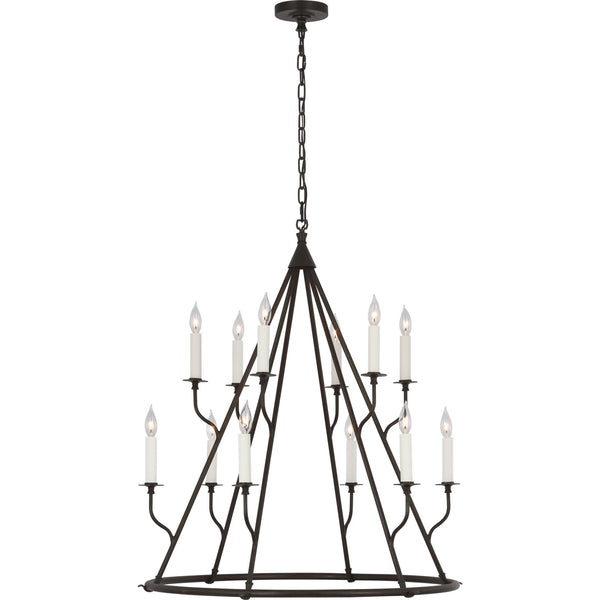 Lorio Large Chandelier - Visual Comfort Ceiling Lights