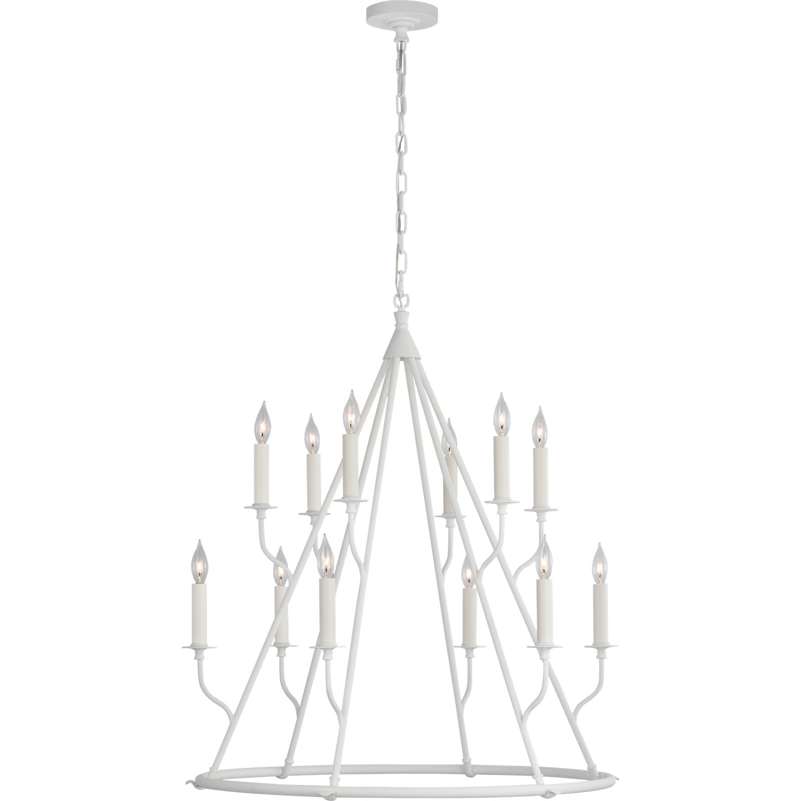 Lorio Large Chandelier - Visual Comfort Ceiling Lights