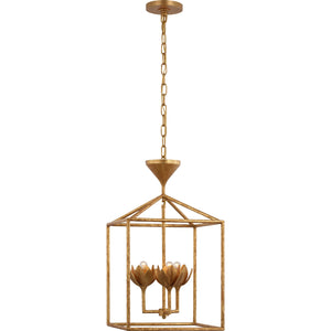 Alberto Small Open Cage Lantern - Visual Comfort Ceiling Lights
