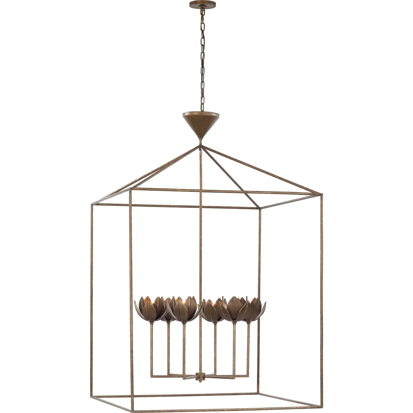 Alberto Grande Open Cage Lantern - Visual Comfort Ceiling Lights
