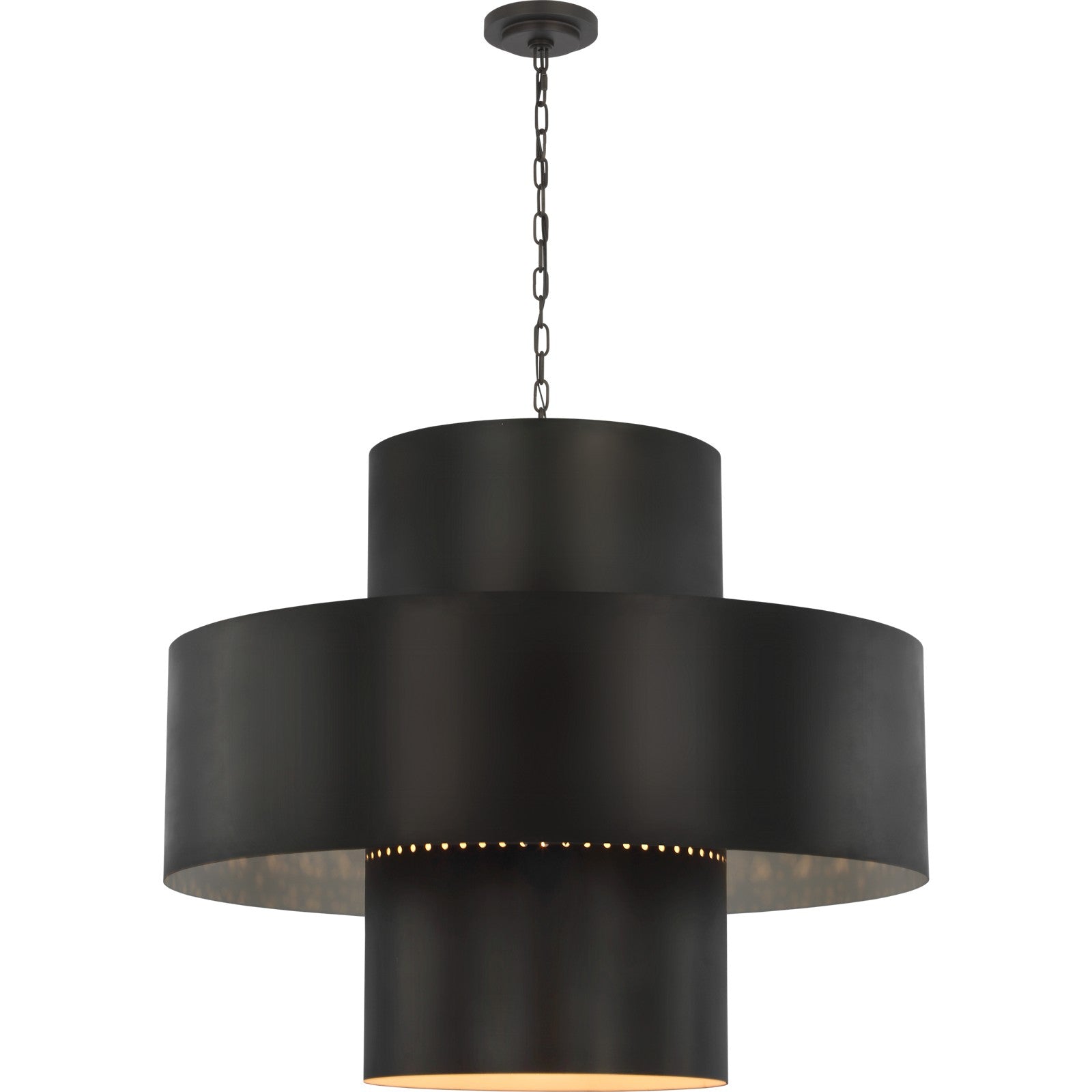 Chalmette 38" Layered Pendant - Visual Comfort Ceiling Lights