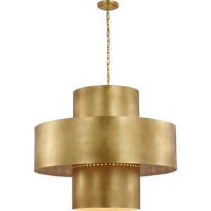 Chalmette 38" Layered Pendant - Visual Comfort Ceiling Lights