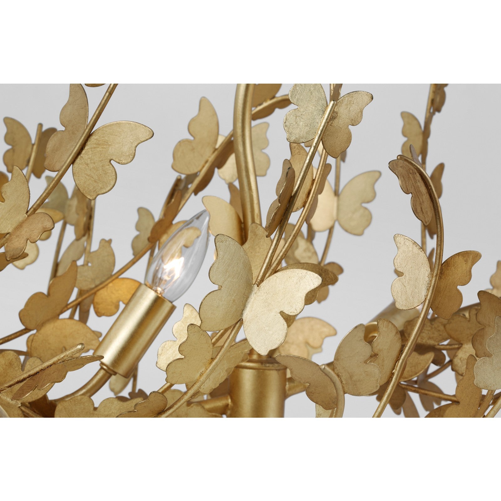 Farfalle Large Linear Chandelier - Visual Comfort Ceiling Lights
