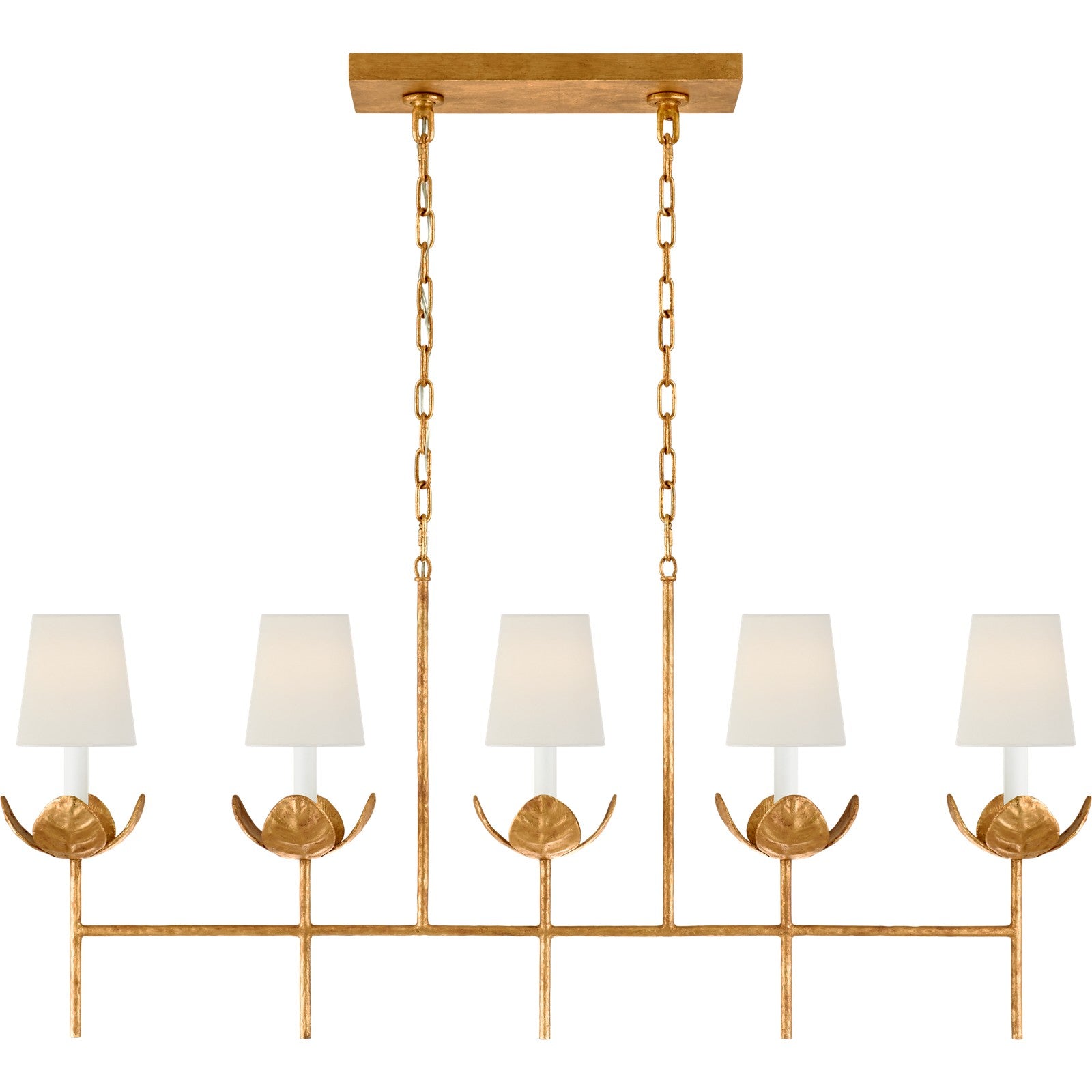 Illana Large Linear Chandelier - Visual Comfort Ceiling Lights