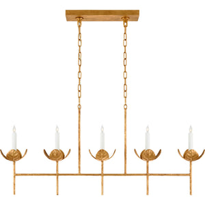 Illana Large Linear Chandelier - Visual Comfort Ceiling Lights