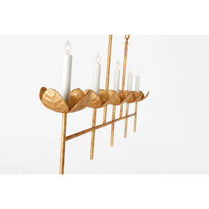 Illana Large Linear Chandelier - Visual Comfort Ceiling Lights