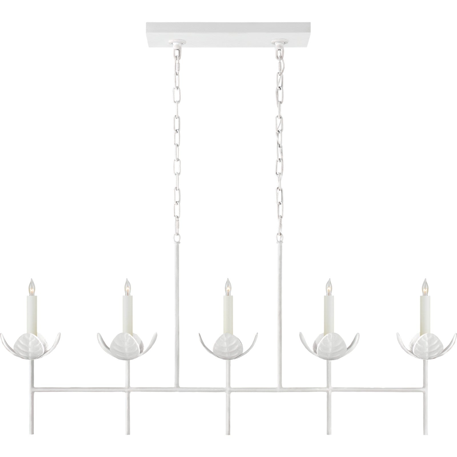 Illana Large Linear Chandelier - Visual Comfort Ceiling Lights