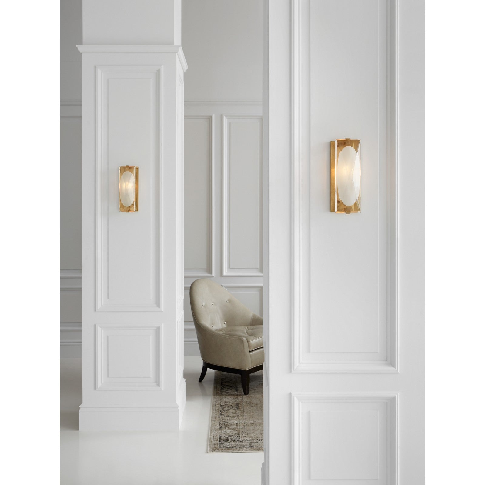 Castle Peak Small Bath Sconce - Visual Comfort Wall Lights