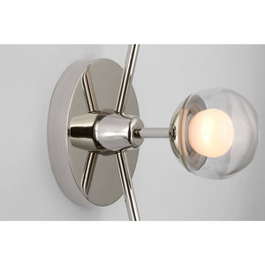 Alloway 19" Triple Linear Sconce - Visual Comfort Wall Lights