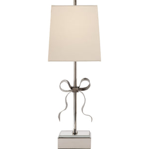 Ellery Gros-Grain Bow Table Lamp - Visual Comfort Table Lamps