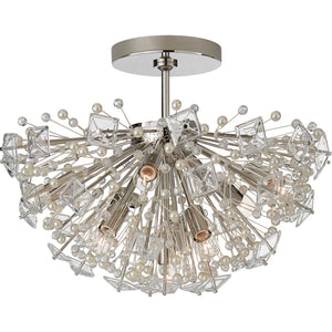 Dickinson Medium Semi-Flush - Visual Comfort Ceiling Lights