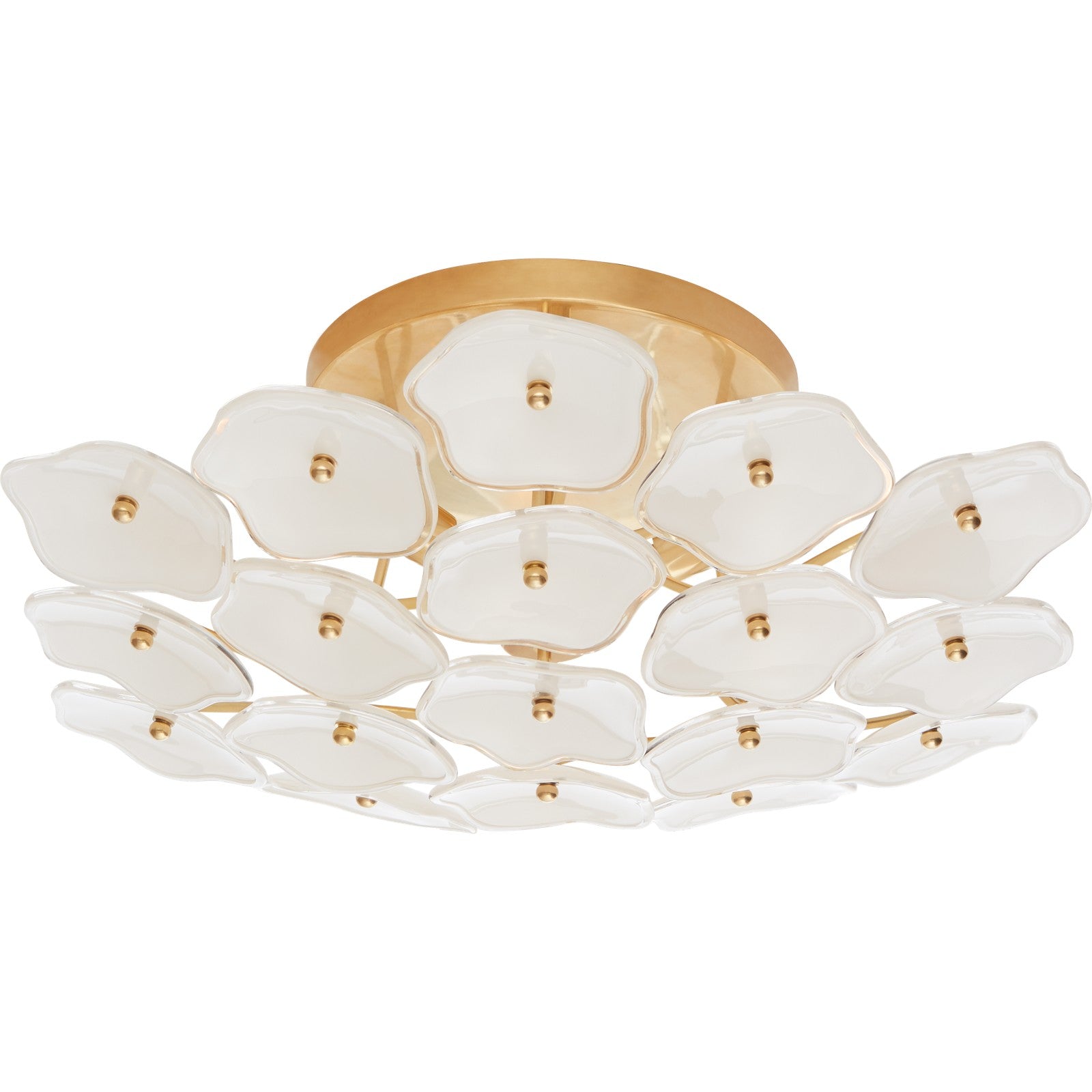 Leighton Medium Flush Mount - Visual Comfort Ceiling Lights