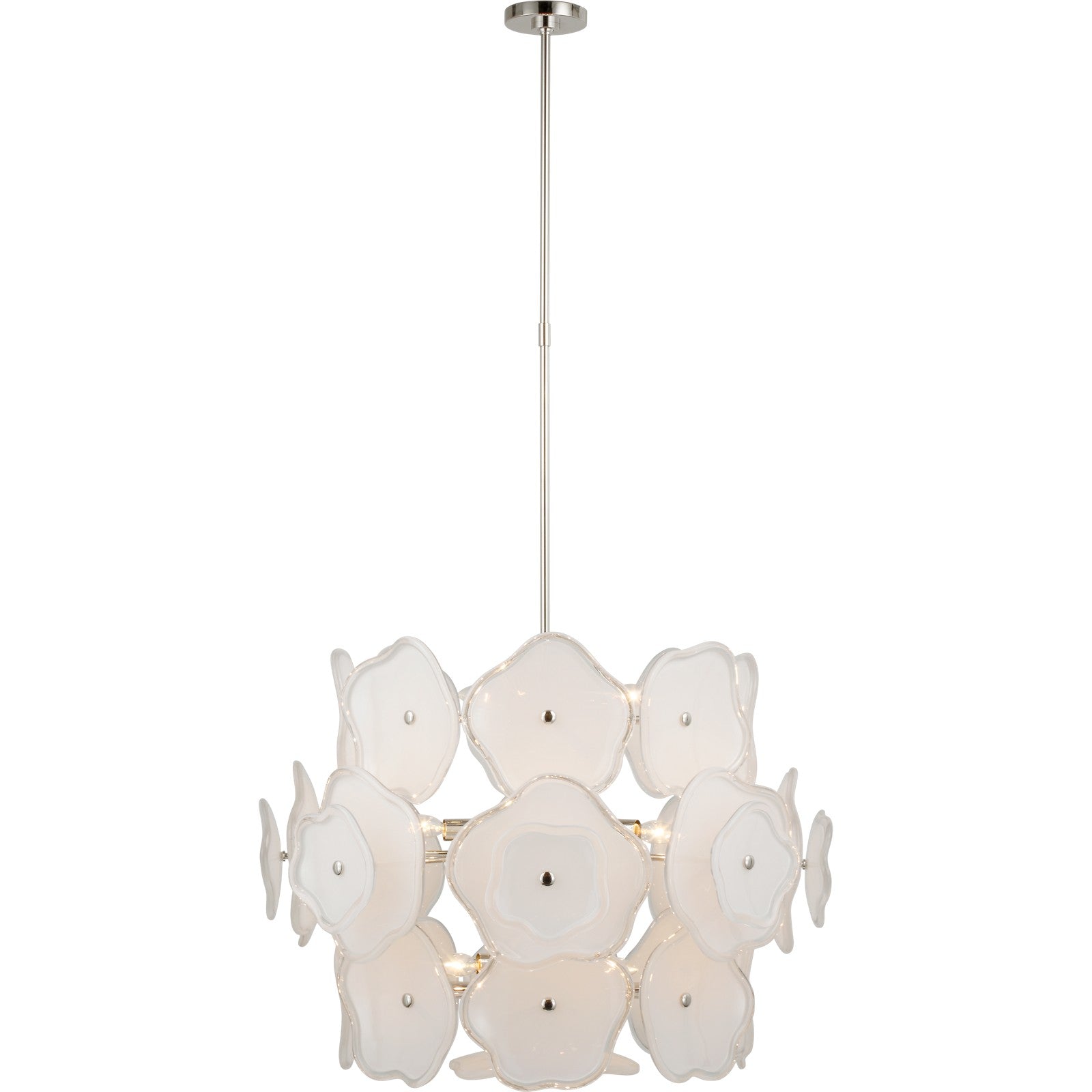 Leighton Large Barrel Chandelier - Visual Comfort Ceiling Lights