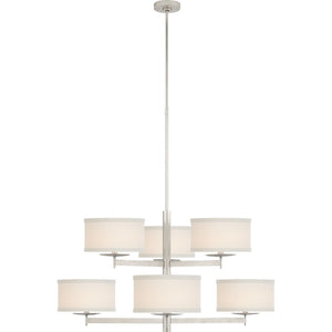 Walker Medium Two Tier Chandelier - Visual Comfort Ceiling Lights