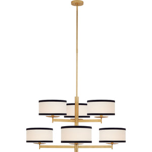 Walker Medium Two Tier Chandelier - Visual Comfort Ceiling Lights